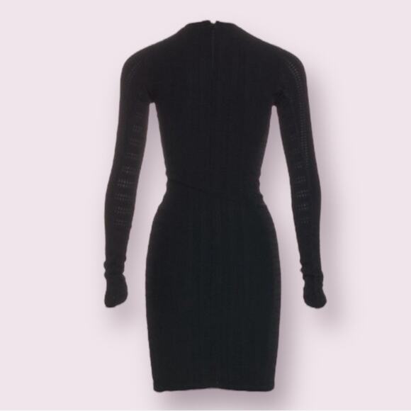 Rag & Bone Black Textured Knit Dress - Size XS - Picture 2 of 7